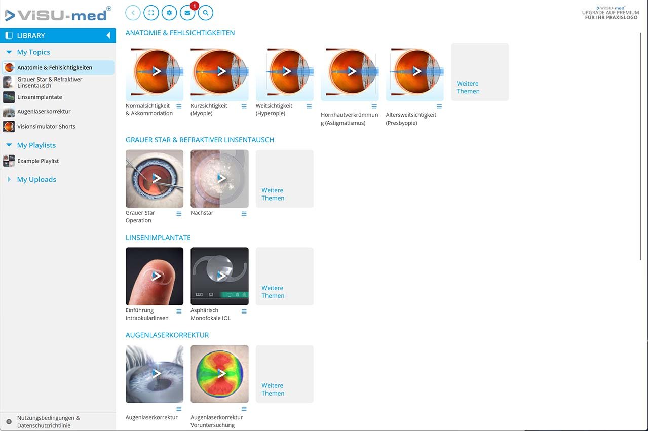 ViSU-med Gesamtplayer