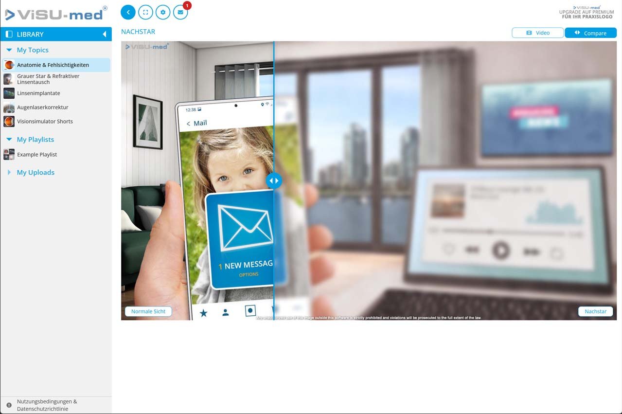 ViSU-med Compare Modul
