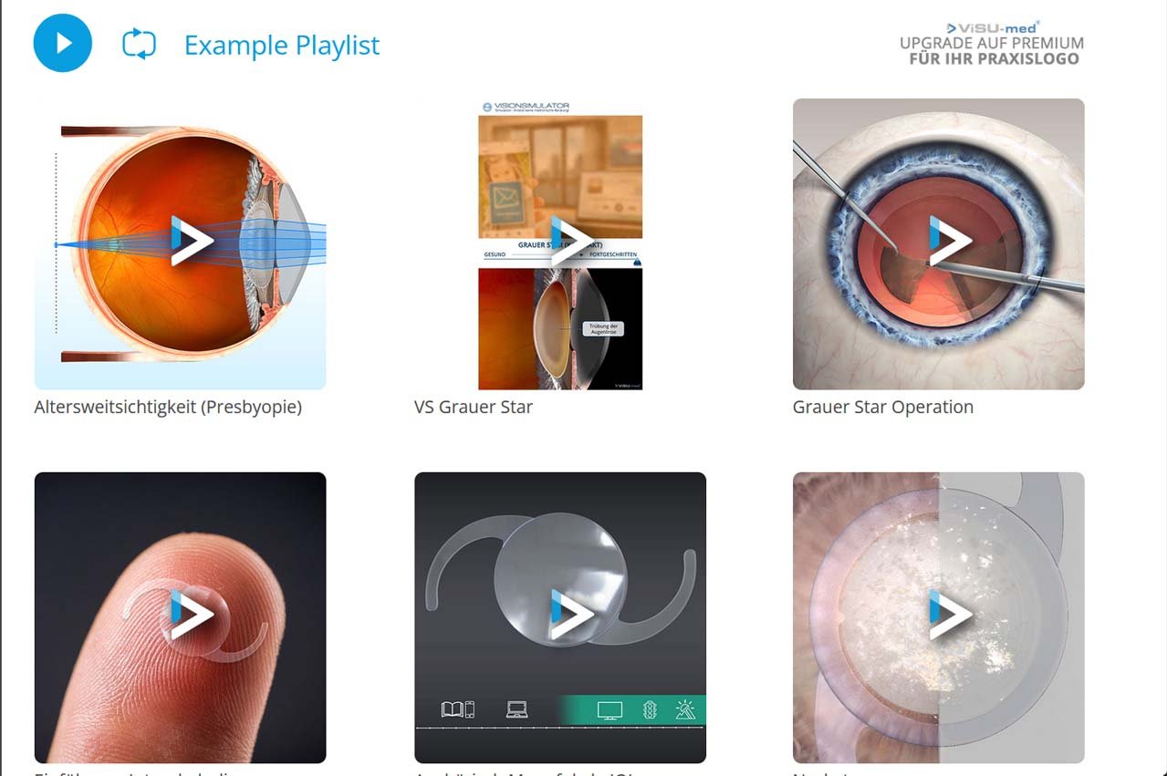 ViSU-med Single Playlist